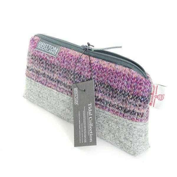 Tidal Range Harris Tweed® Cosmetic Bag