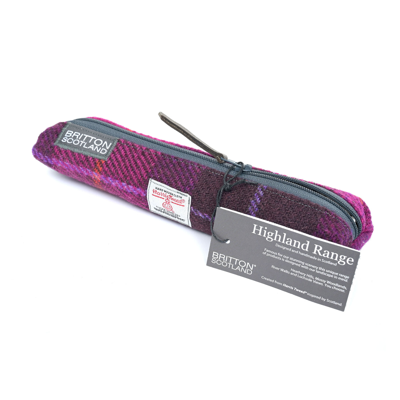 Highland Range Harris Tweed® Slim Pencil Case