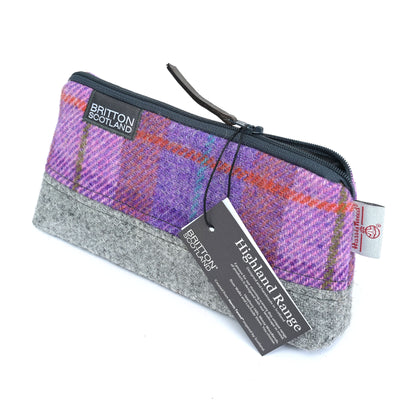 Highland Range Harris Tweed® Cosmetic Bag