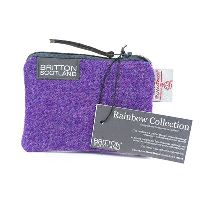 Rainbow Harris Tweed® Card Purse