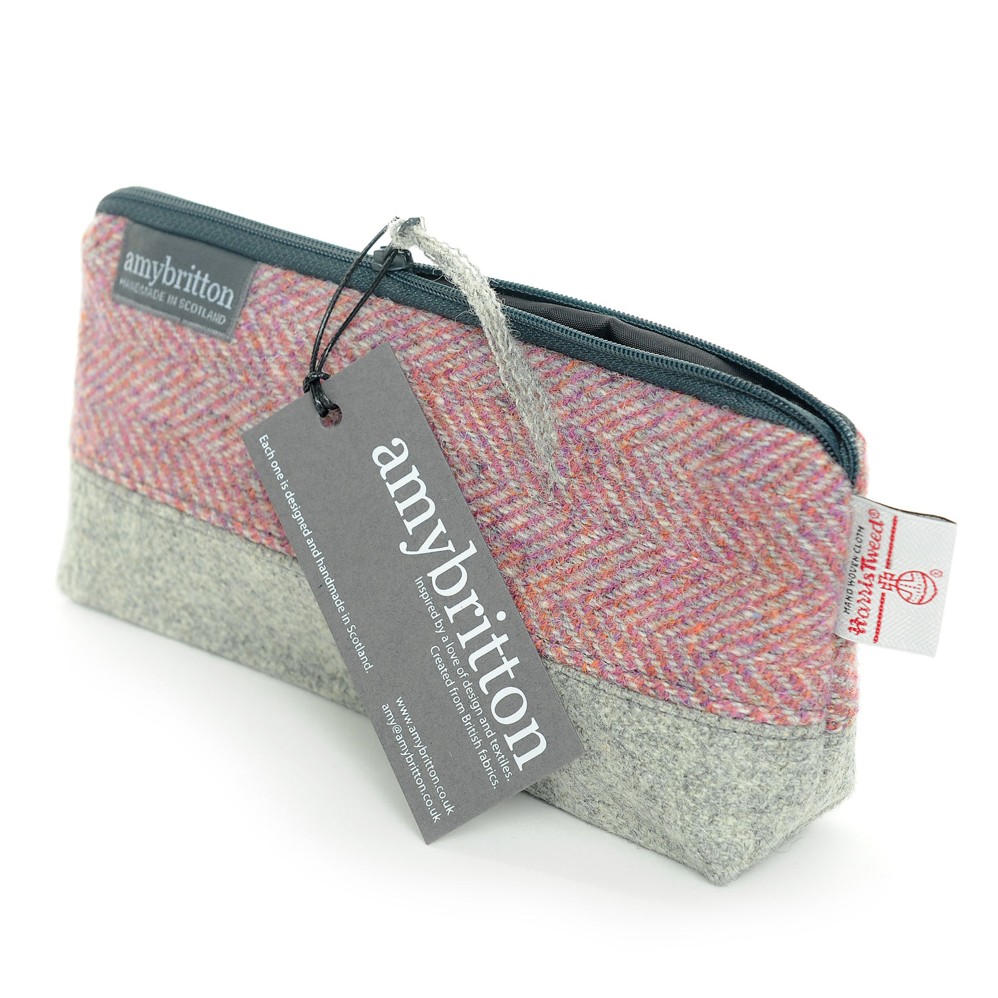 Landscape Harris Tweed® Cosmetic Bag